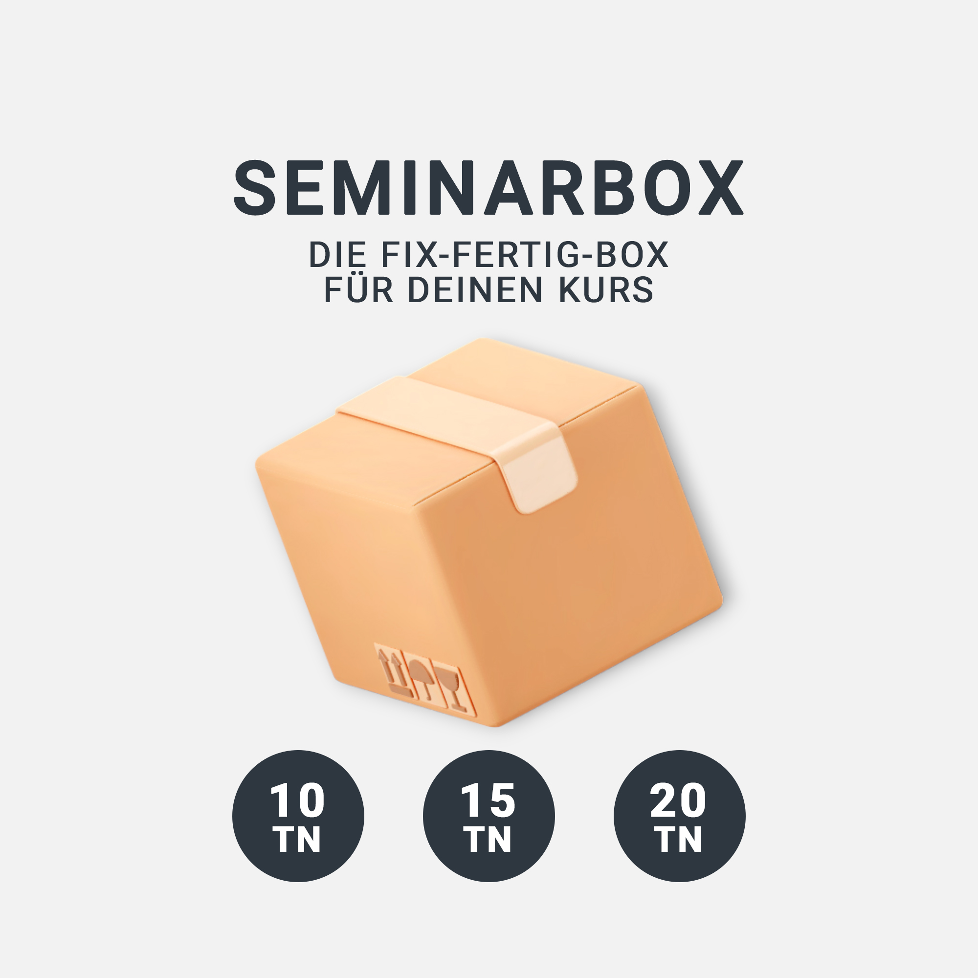 SeminarBox - Alle Verbrauchsmaterialien für einen Kurs