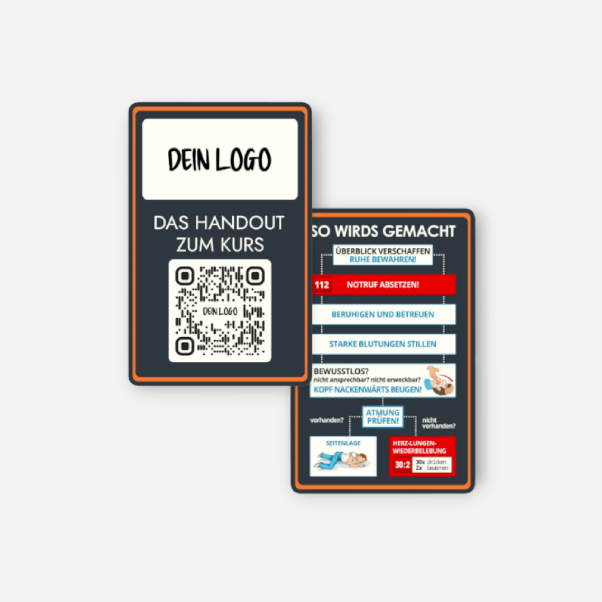 Ersthelfer-Card (Digitales Handout)